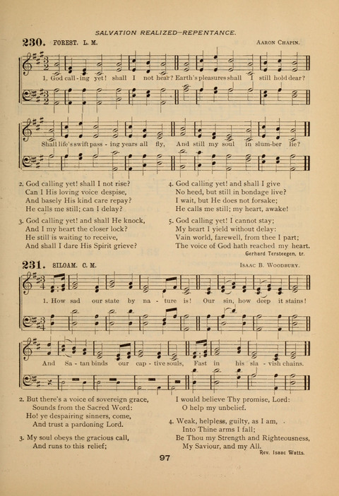 Evangelical Hymnal page 99