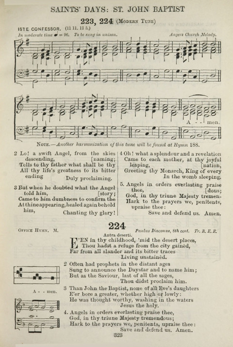 The English Hymnal: with Tunes page 323