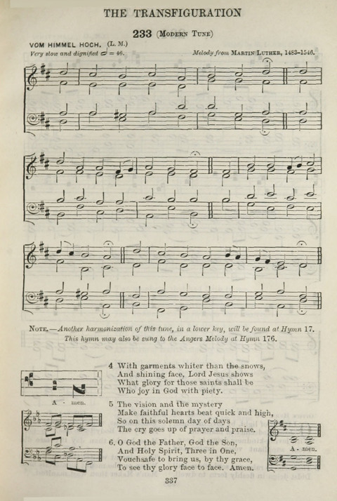 The English Hymnal: with Tunes page 337