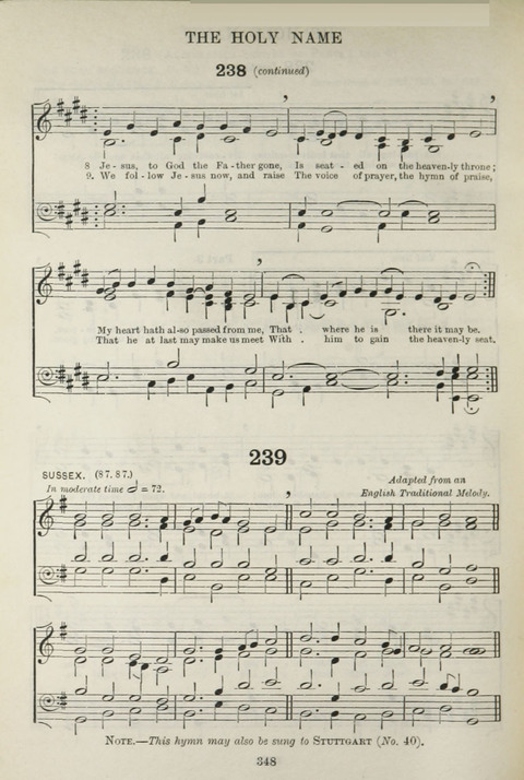 The English Hymnal: with Tunes page 348