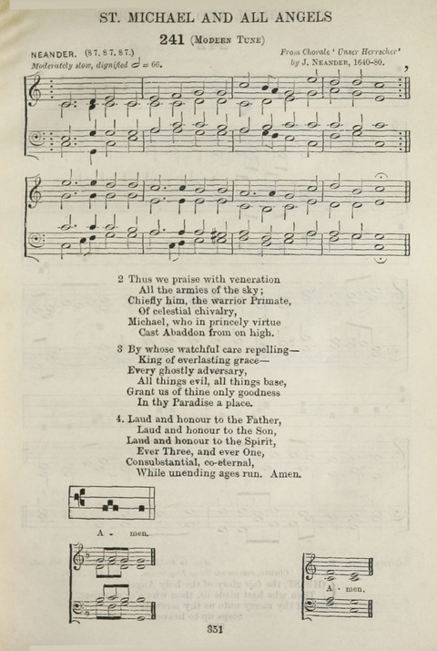 The English Hymnal: with Tunes page 351