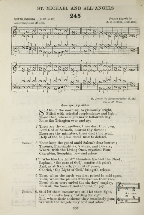 The English Hymnal: with Tunes page 356