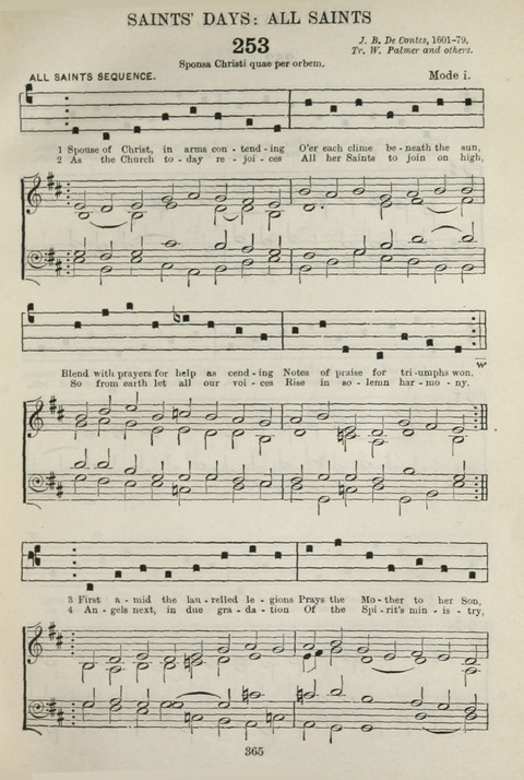 The English Hymnal: with Tunes page 365