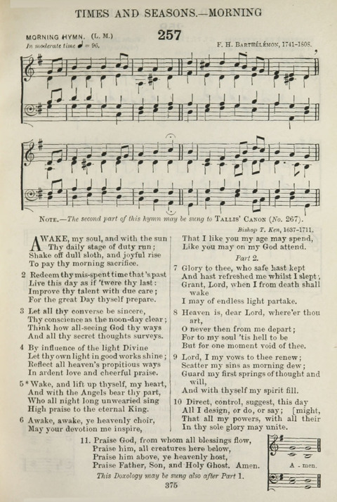 The English Hymnal: with Tunes page 375