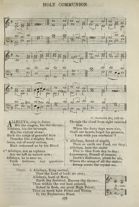 The English Hymnal: with Tunes page 423