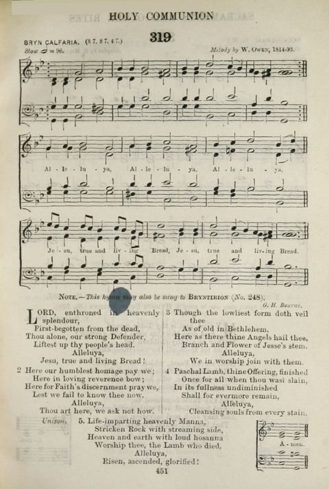 The English Hymnal: with Tunes page 451