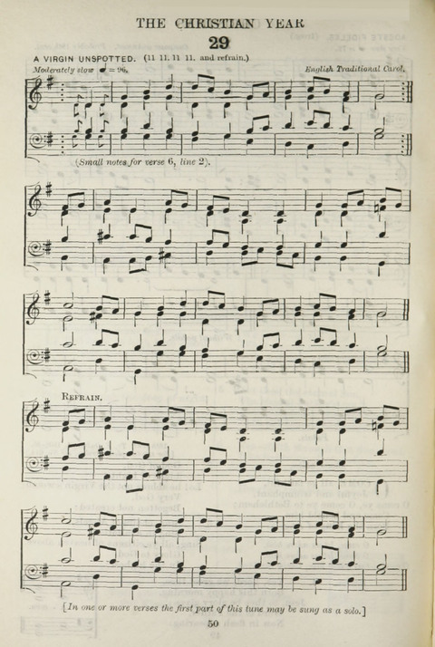 The English Hymnal: with Tunes page 50