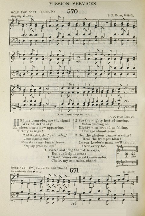 The English Hymnal: with Tunes page 678