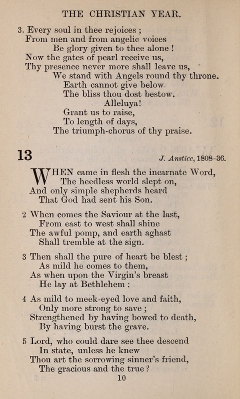 The English Hymnal page 10