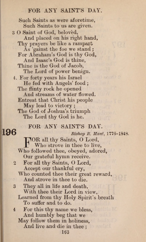 The English Hymnal page 163