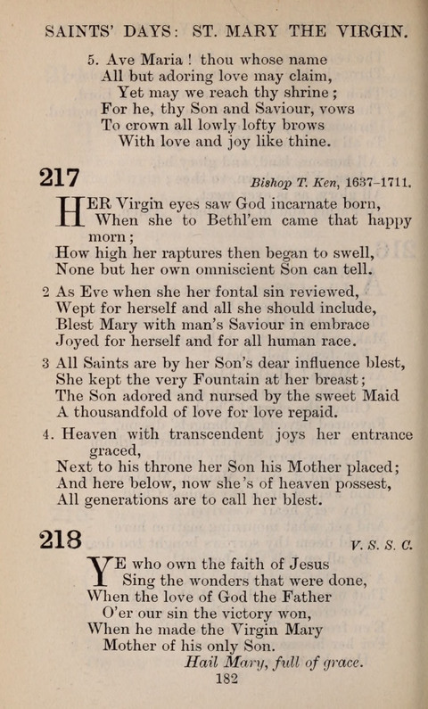 The English Hymnal page 182