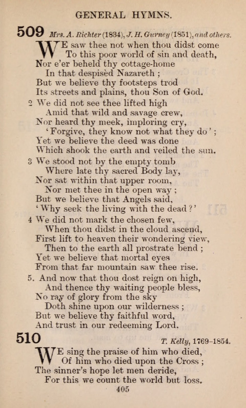 The English Hymnal page 405