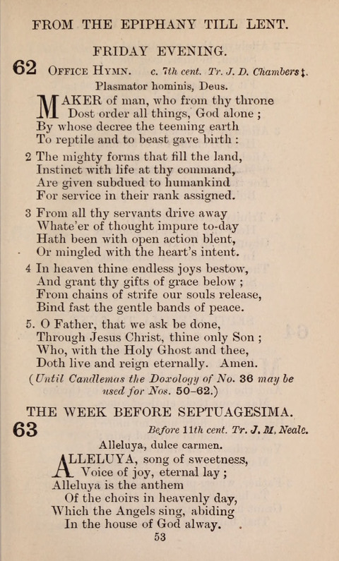 The English Hymnal page 53