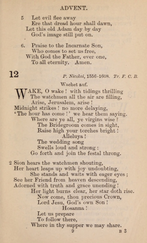 The English Hymnal page 9