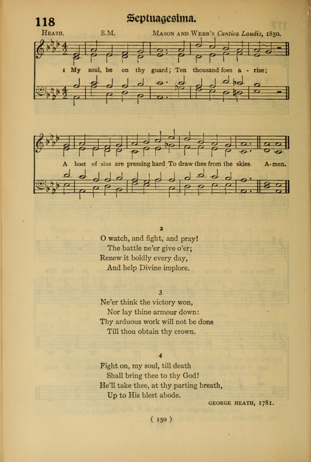 The Hymnal: as authorized and approved by the General Convention of the Protestant Episcopal Church in the United States of America in the year of our Lord 1916 page 220
