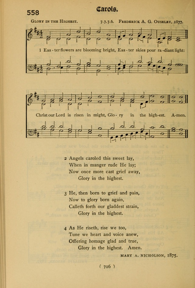 The Hymnal: as authorized and approved by the General Convention of the Protestant Episcopal Church in the United States of America in the year of our Lord 1916 page 791