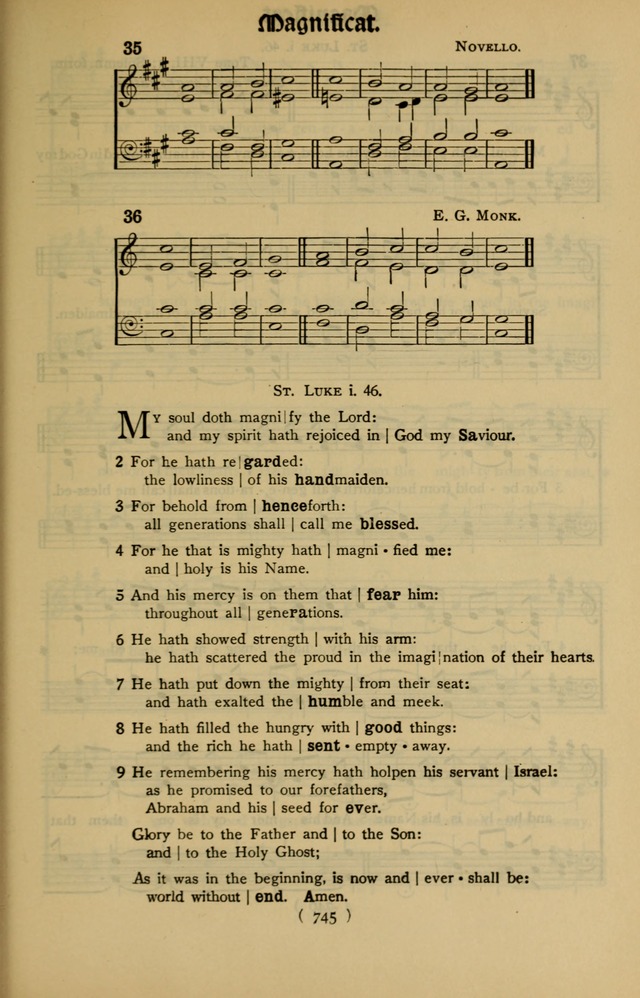 The Hymnal: as authorized and approved by the General Convention of the Protestant Episcopal Church in the United States of America in the year of our Lord 1916 page 820