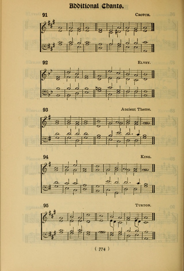 The Hymnal: as authorized and approved by the General Convention of the Protestant Episcopal Church in the United States of America in the year of our Lord 1916 page 849