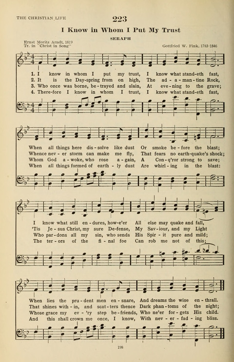 The Evangelical Hymnal page 200