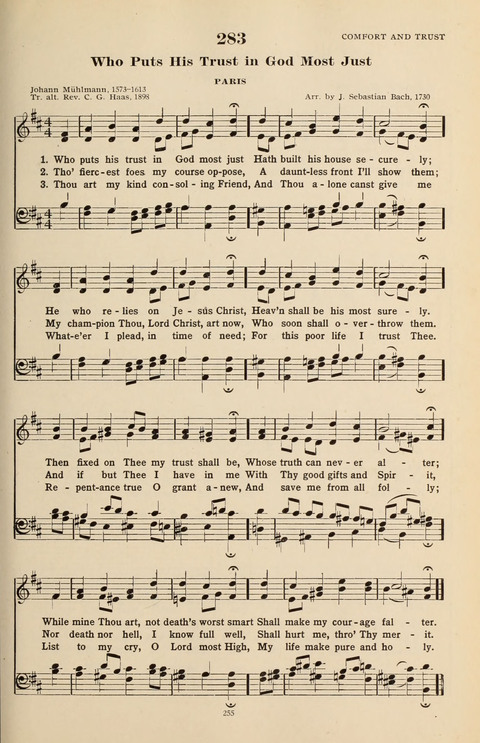 The Evangelical Hymnal page 257