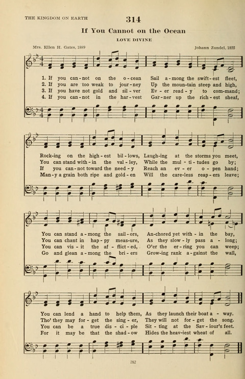 The Evangelical Hymnal page 284