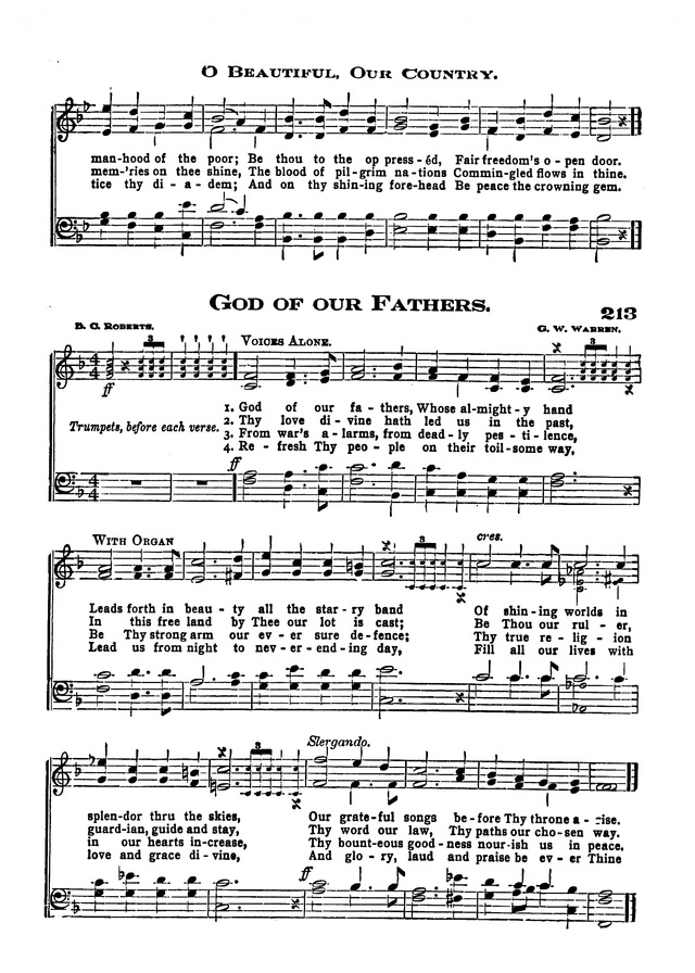 The Excelsior Hymnal page 189