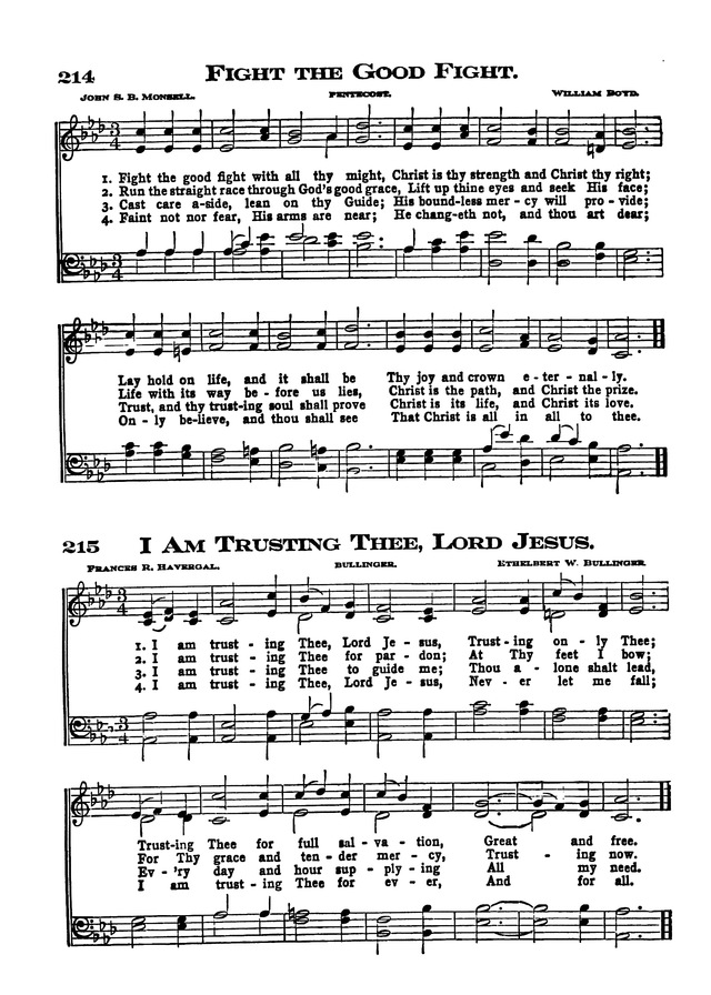 The Excelsior Hymnal page 190