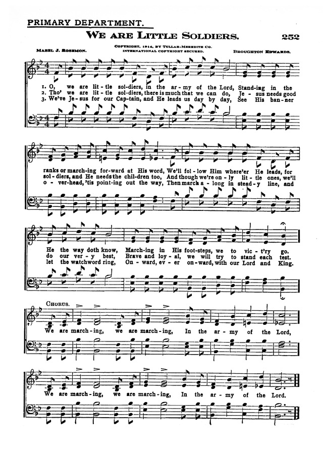 The Excelsior Hymnal page 221