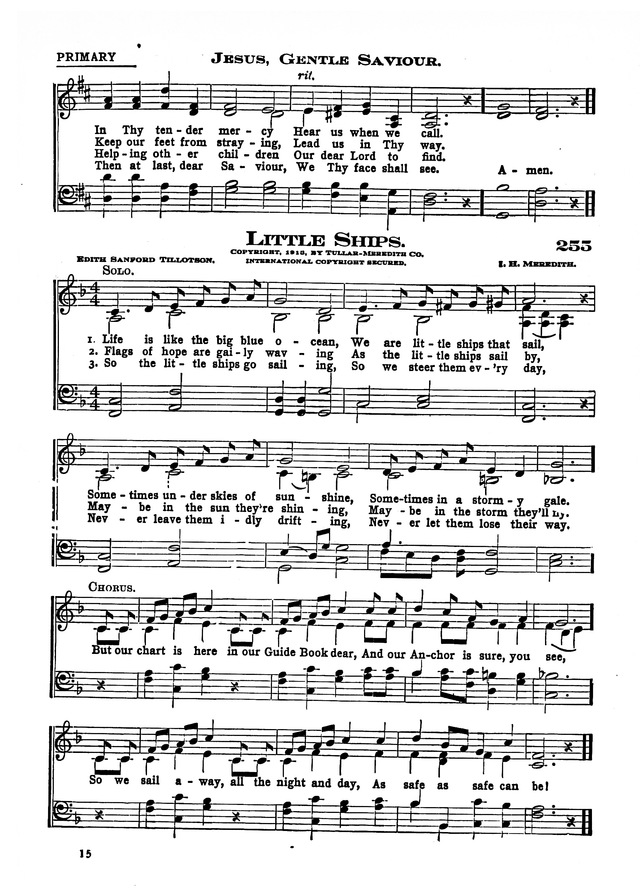 The Excelsior Hymnal page 223