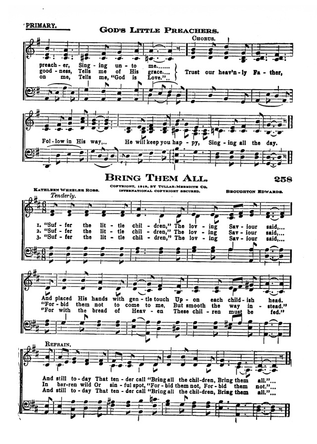 The Excelsior Hymnal page 225