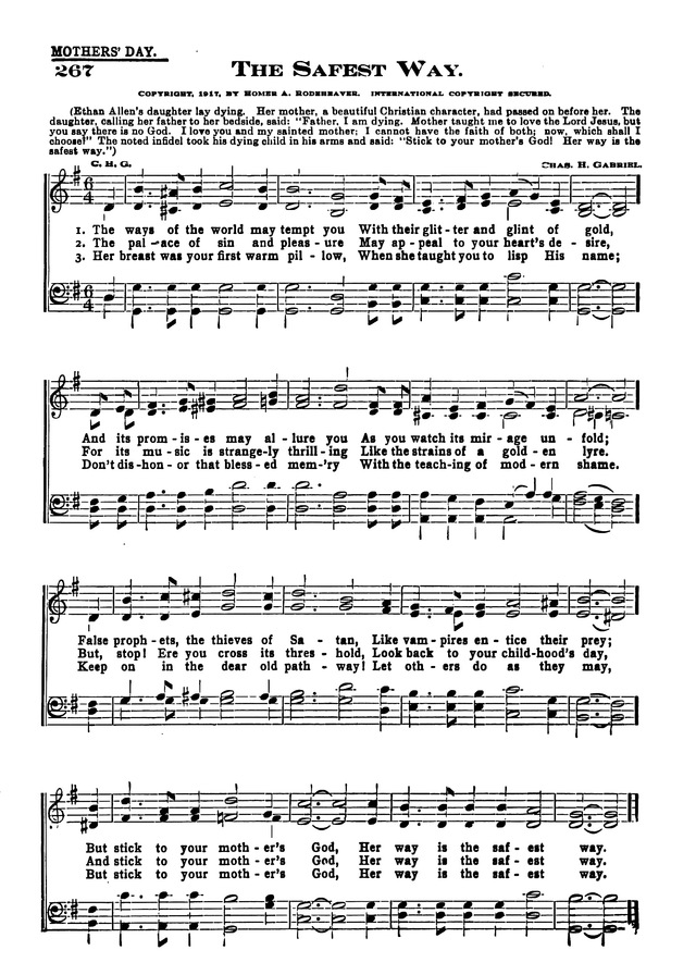 The Excelsior Hymnal page 232