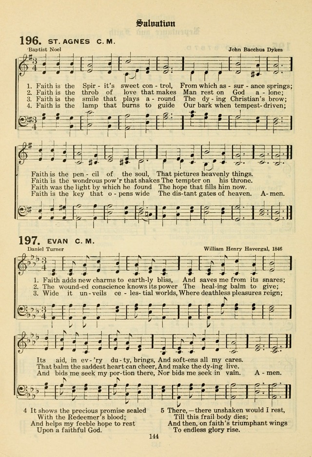 The Evangelical Hymnal page 146