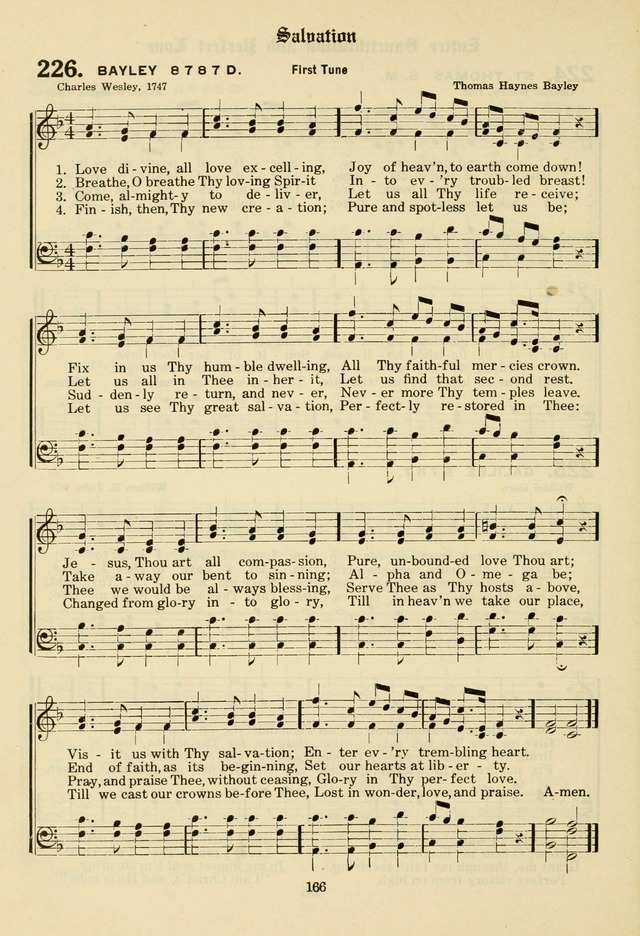 The Evangelical Hymnal page 168