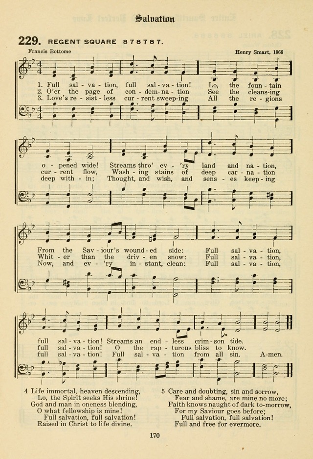 The Evangelical Hymnal page 172