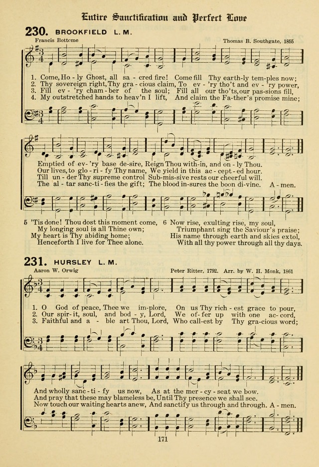 The Evangelical Hymnal page 173