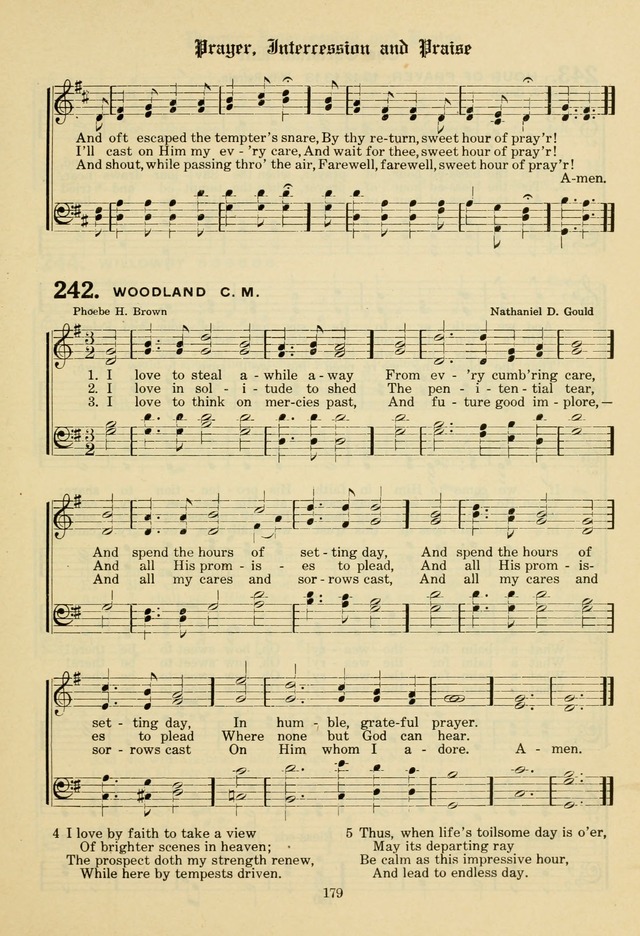 The Evangelical Hymnal page 181