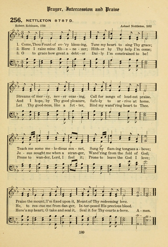 The Evangelical Hymnal page 191