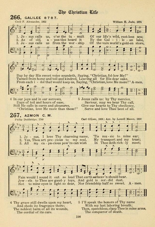 The Evangelical Hymnal page 200