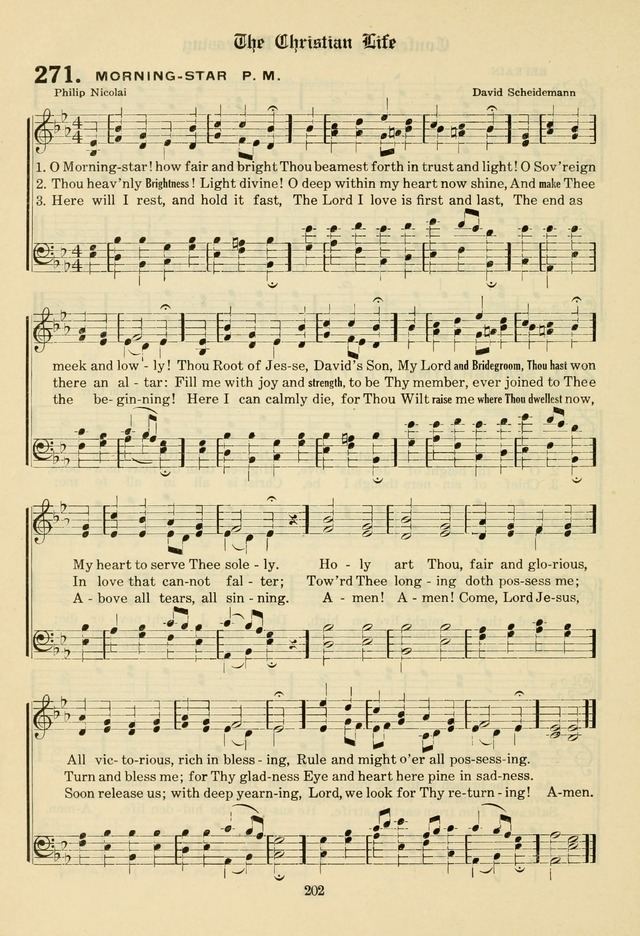 The Evangelical Hymnal page 204