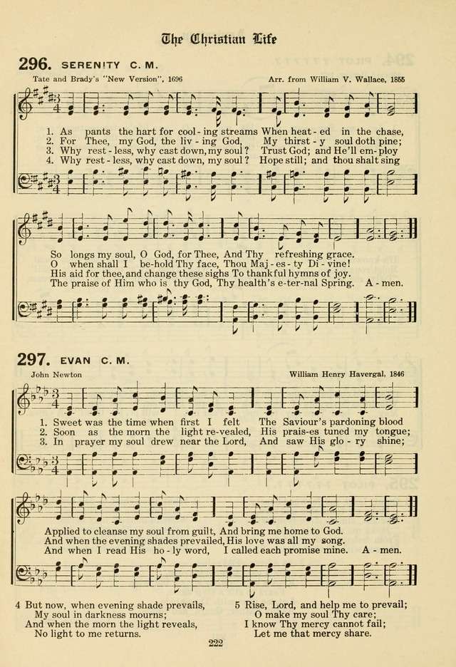 The Evangelical Hymnal page 224