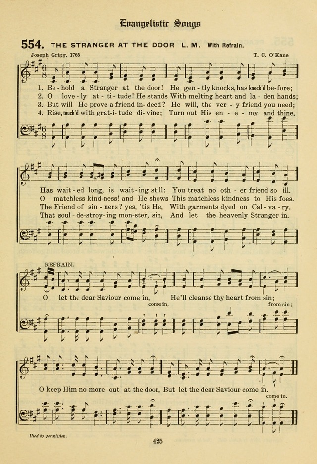 The Evangelical Hymnal page 427