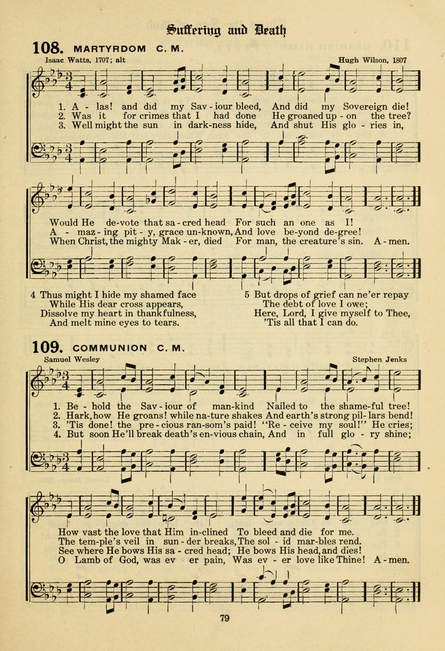 The Evangelical Hymnal page 81