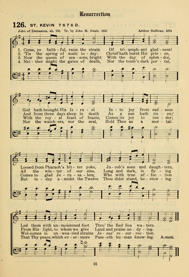 The Evangelical Hymnal page 93