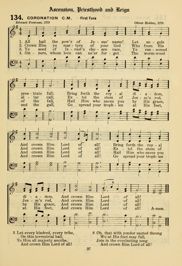 The Evangelical Hymnal page 99