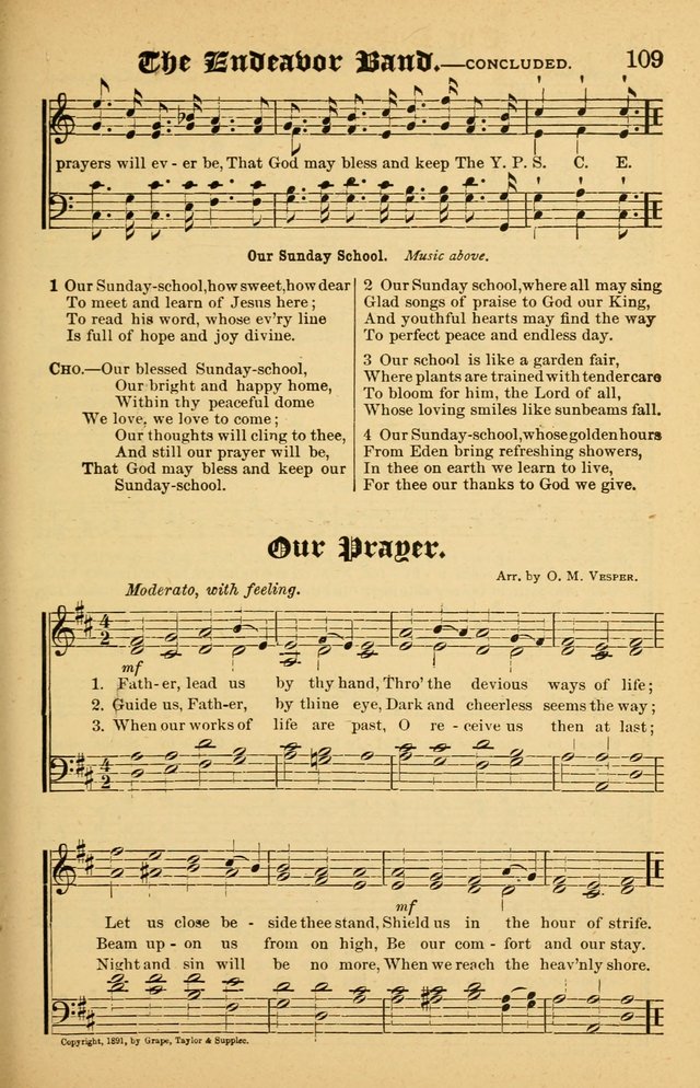 The Emory Hymnal No. 2: sacred hymns and music for use in public worship, Sunday-schools, social meetings and family worship page 111