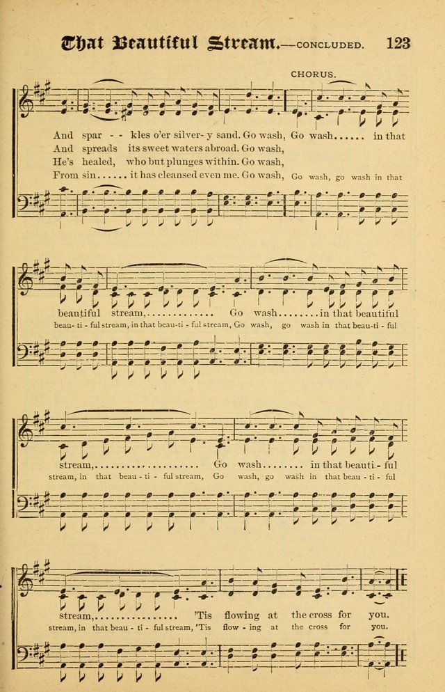 The Emory Hymnal No. 2: sacred hymns and music for use in public worship, Sunday-schools, social meetings and family worship page 125
