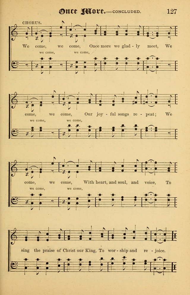 The Emory Hymnal No. 2: sacred hymns and music for use in public worship, Sunday-schools, social meetings and family worship page 129