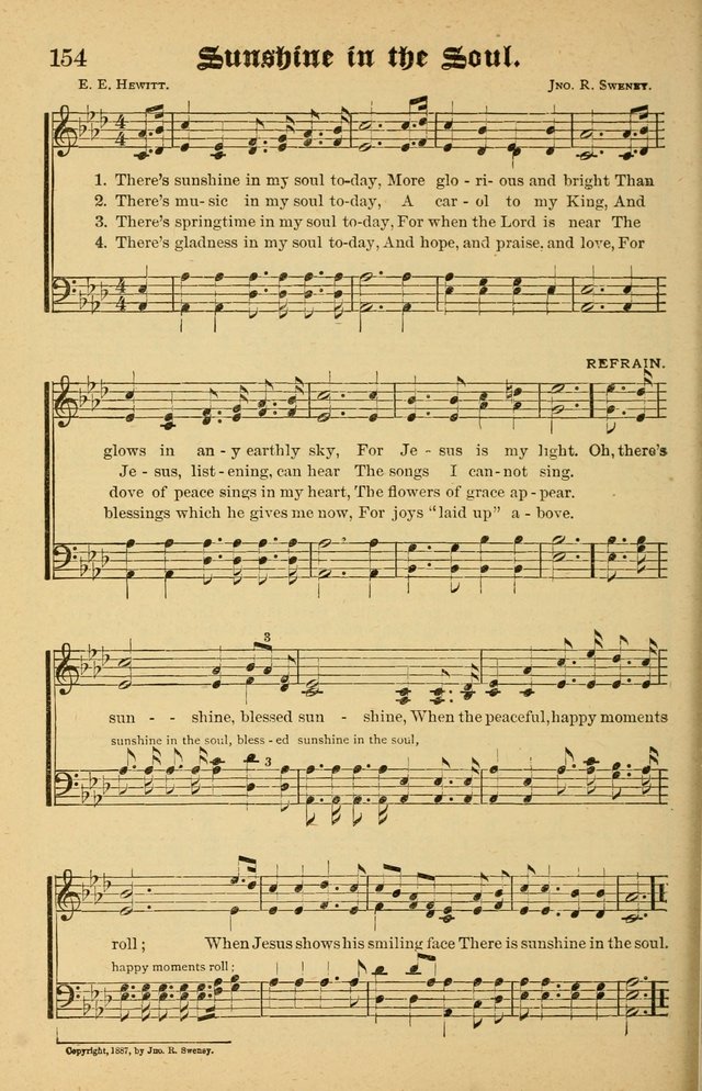 The Emory Hymnal No. 2: sacred hymns and music for use in public worship, Sunday-schools, social meetings and family worship page 156