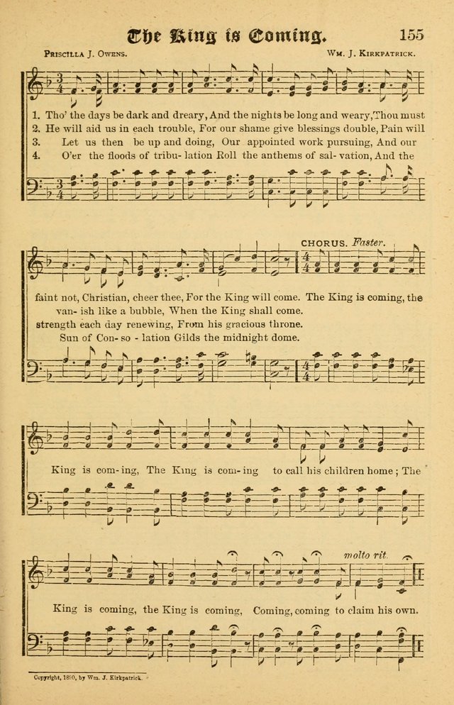 The Emory Hymnal No. 2: sacred hymns and music for use in public worship, Sunday-schools, social meetings and family worship page 157
