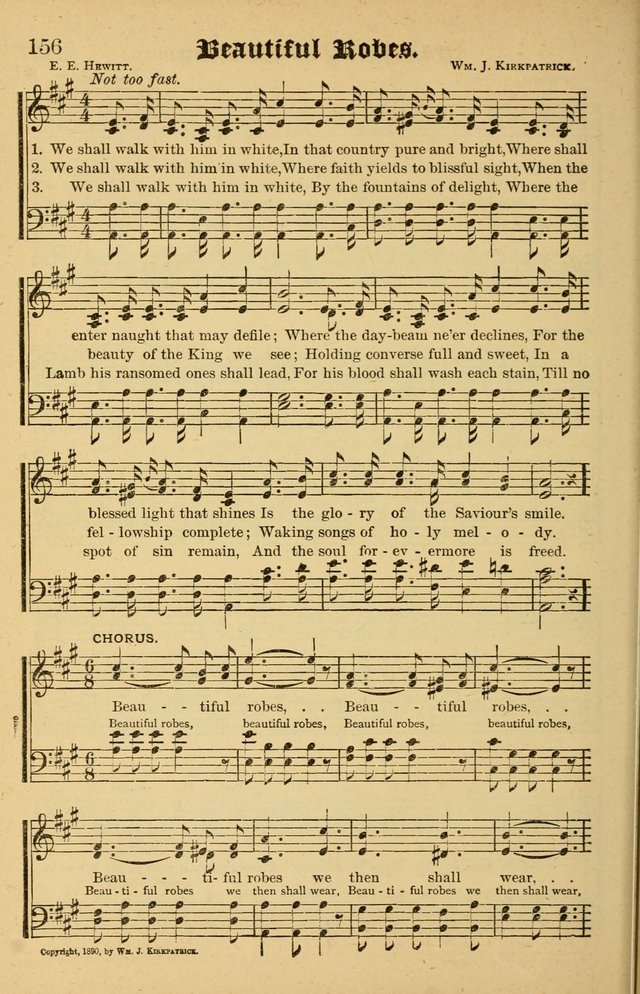 The Emory Hymnal No. 2: sacred hymns and music for use in public worship, Sunday-schools, social meetings and family worship page 158